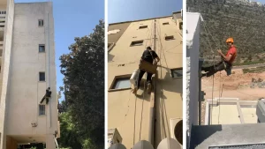 החלפת מרזב בבניין משותף